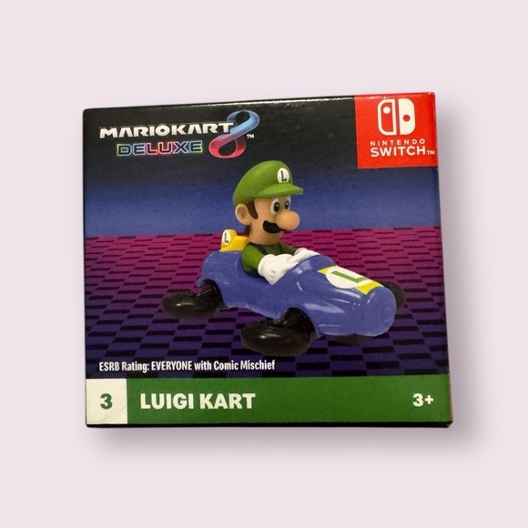 McDonald's Other - NWT McDonald’s Mario Kart 8 Deluxe Luigi Kart Toy